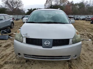 2004 Nissan Quest SL with VIN 5N1BV28U34N341149, listed as a Copart auction lot 81906274 with 206,595 mi miles and Non Repairable. Bid and sale history available at carsss.com. Image 5.