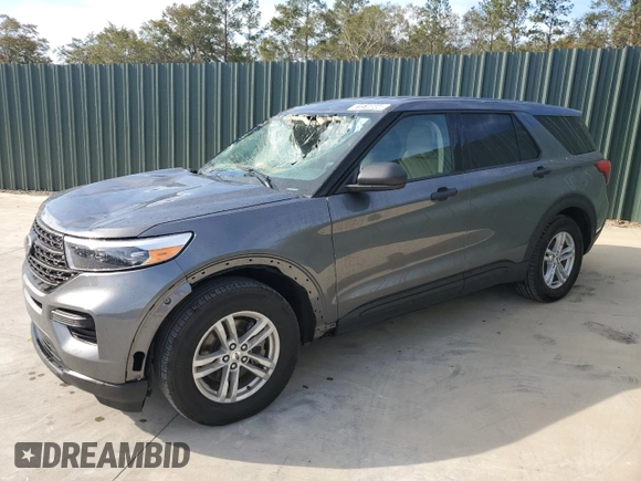 2022 Ford Explorer with VIN 1FMSK7BHXNGA48629, listed as a Copart auction lot 81516644 with 26,406 mi miles and Salvage Title. Bid and sale history available at carsss.com. Image 1.