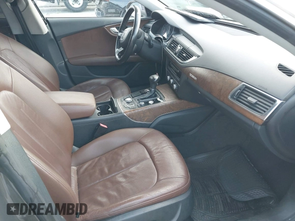 2012 Audi A7 Premium Plus with VIN WAUYGAFC3CN130168, listed as a IAAI auction lot 41647698 with 118,295 mi miles and . Bid and sale history available at DreamBid. Image 5.