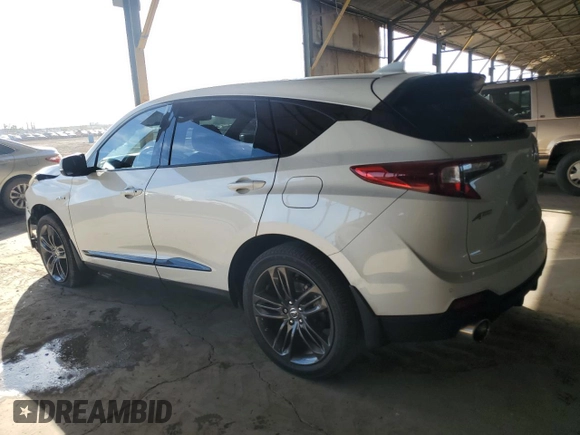 2020 Acura RDX w/A-Spec Pkg with VIN 5J8TC1H65LL019456, listed as a Copart auction lot 46655245 with 56,335 mi miles and Salvage Title. Bid and sale history available at carsss.com. Image 2.