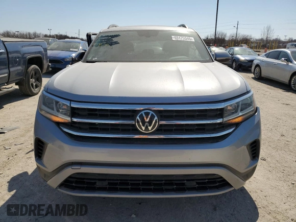 2021 Volkswagen Atlas 3.6L V6 SE w/Technology with VIN 1V2KR2CA3MC503507, listed as a Copart auction lot 48479045 with 121,870 mi miles and Non Repairable. Bid and sale history available at carsss.com. Image 5.