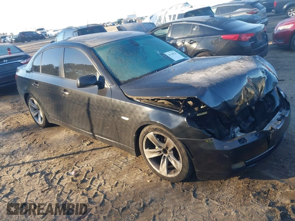 2009 BMW 5 Series 528i with VIN WBANU53559C122201, listed as a IAAI auction lot 41349820 with 172,692 mi miles and . Bid and sale history available at carsss.com. Image 1.