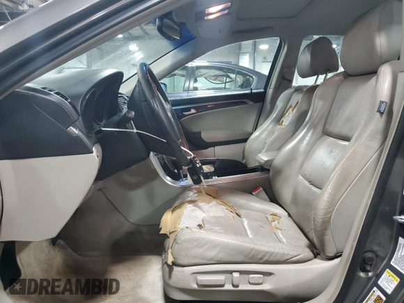 2008 Acura TL with VIN 19UUA66228A051453, listed as a Copart auction lot 50976235 with 207,531 mi miles and Salvage Title. Bid and sale history available at carsss.com. Image 7.