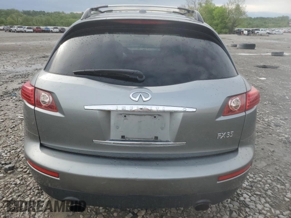 2008 Infiniti FX z VIN JNRAS08W88X203941, wystawiony jako Copart lot #54066825 z przebiegiem 223 729 mil mil oraz Szkoda całkowita • Salvage title. Historia ofert i sprzedaży dostępna na DreamBid. Obrazek 6.