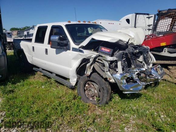 2012 Ford F-350 XL with VIN 1FT8W3B63CEA27849, listed as a Copart auction lot 57537524 with Not provided miles and Non repairable. Bid and sale history available at DreamBid. Image 4.