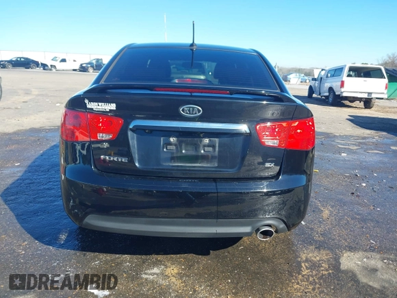 2012 Kia Forte SX with VIN KNAFW4A3XC5563571, listed as a IAAI auction lot 41590629 with 115,993 mi miles. Bid and sale history available at carsss.com. Image 16.