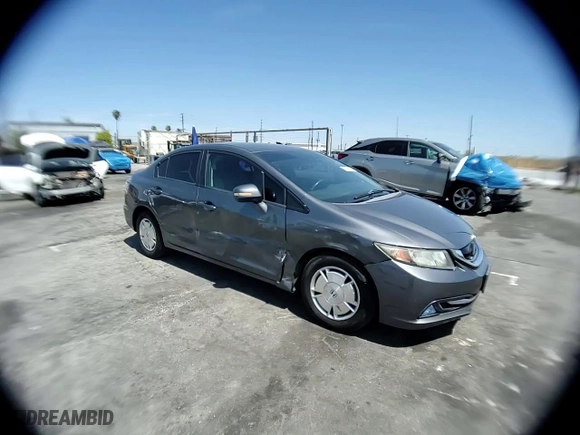 2013 Honda Civic Hybrid with VIN 19XFB4F2XDE201406, listed as a Copart auction lot 51952805 with 156,600 mi miles and Salvage Title. Bid and sale history available at carsss.com. Image 10.