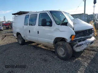 2007 Ford Econoline Cargo Commercial with VIN 1FTNE24L27DA21927, listed as a IAAI auction lot 41667200 with 255,888 mi miles and . Bid and sale history available at DreamBid. Image 1.
