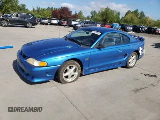1995 Ford Mustang GT with VIN 1FALP42T1SF201743, listed as a Copart auction lot 49738905 with 187,644 mi miles and Salvage title. Bid and sale history available at DreamBid. Image 1.