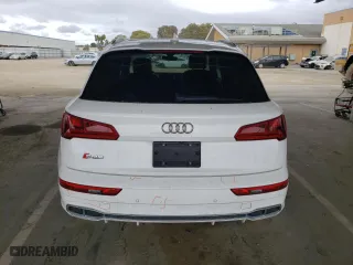 2018 Audi SQ5 Premium Plus with VIN WA1A4AFY8J2111651, listed as a Copart auction lot 50402175 with 121,065 mi miles and Salvage Title. Bid and sale history available at carsss.com. Image 6.