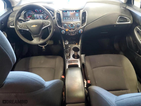 2017 Chevrolet Cruze LT with VIN 3G1BE6SM7HS545459, listed as a Copart auction lot 50073115 with 107,652 mi miles and Non Repairable. Bid and sale history available at carsss.com. Image 8.