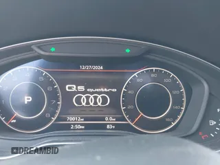 2018 Audi Q5 Premium Plus with VIN WA1BNAFY1J2220714, listed as a IAAI auction lot 41209386 with 70,012 mi miles and . Bid and sale history available at DreamBid. Image 7.