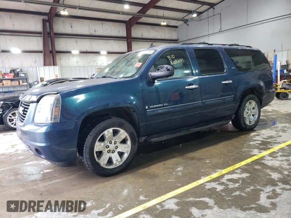2007 GMC Yukon XL SLT with VIN 1GKFK16337R230640, listed as a Copart auction lot 51580755 with 0 mi miles and Salvage Title. Bid and sale history available at carsss.com. Image 1.