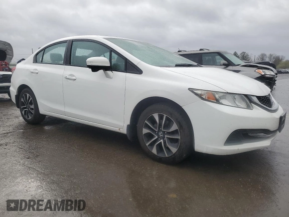 2014 Honda Civic Sedan EX with VIN 2HGFB2F84EH516900, listed as a Copart auction lot 51200885 with 144,798 mi miles and Salvage Title. Bid and sale history available at carsss.com. Image 4.