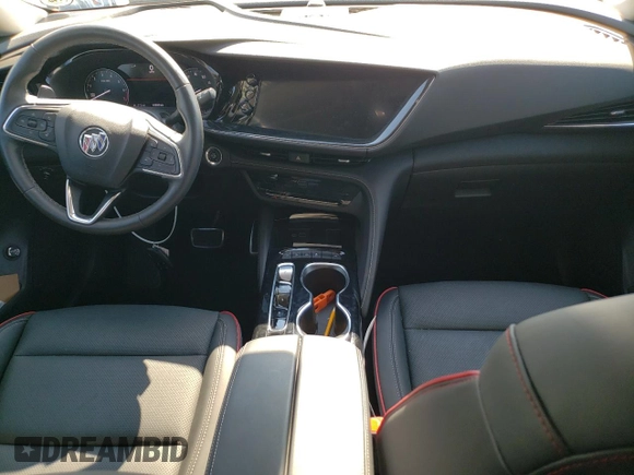 2023 Buick Envision Essence with VIN LRBFZPR4XPD183827, listed as a Copart auction lot 72161074 with 10,380 mi miles and Non Repairable. Bid and sale history available at DreamBid. Image 8.