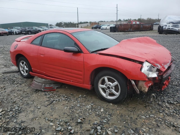 2003 Mitsubishi Eclipse GT with VIN 4A3AC84H53E206591, listed as a Copart auction lot 48415385 with 146,660 mi miles and Salvage Title. Bid and sale history available at carsss.com. Image 4.