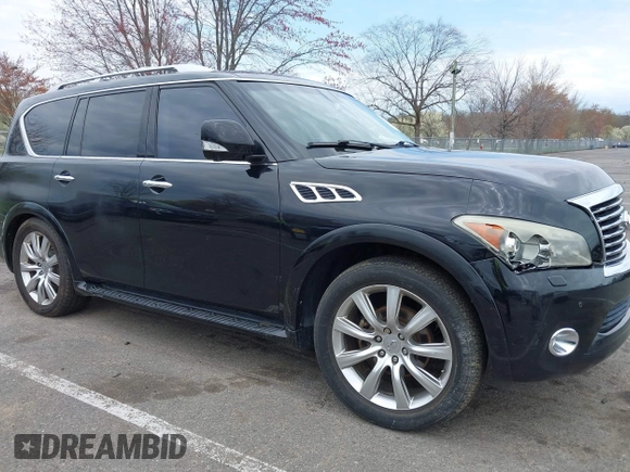 2012 Infiniti QX56 7-passenger z VIN JN8AZ2NEXC9020609, wystawiony jako IAAI lot #42026235 z przebiegiem 168 109 mil mil oraz . Historia ofert i sprzedaży dostępna na DreamBid. Obrazek 17.