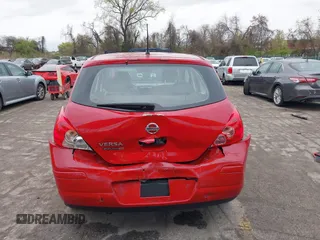 2007 Nissan Versa 1.8 S with VIN 3N1BC13EX7L364889, listed as a IAAI auction lot 42008734 with 147,613 mi miles. Bid and sale history available at carsss.com. Image 16.