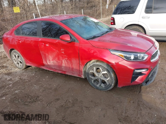 2020 Kia Forte LXS with VIN 3KPF24AD6LE222809, listed as a IAAI auction lot 41543259 with 147,978 mi miles. Bid and sale history available at carsss.com. Image 1.
