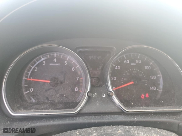 2015 Nissan Versa S Plus with VIN 3N1CN7AP7FL800814, listed as a Copart auction lot 49897125 with 195,645 mi miles and Salvage Title. Bid and sale history available at carsss.com. Image 9.
