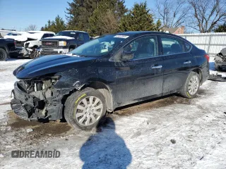 2016 Nissan Sentra SV with VIN 3N1AB7APXGY321792, listed as a Copart auction lot 41927005 with 87,490 mi miles and Salvage Title. Bid and sale history available at DreamBid. Image 1.
