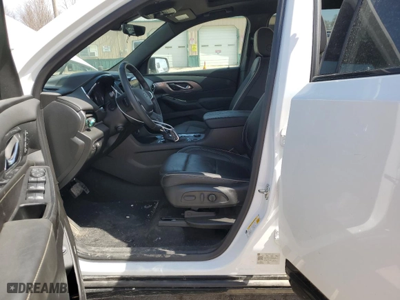 2023 Chevrolet Traverse Premier with VIN 1GNEVKKW8PJ285157, listed as a Copart auction lot 51118065 with 35,607 mi miles and Salvage Title. Bid and sale history available at carsss.com. Image 7.