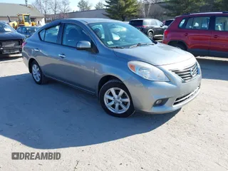 2012 Nissan Versa SL with VIN 3N1CN7AP8CL859169, listed as a IAAI auction lot 42013989 with 93,310 mi miles. Bid and sale history available at carsss.com. Image 1.