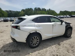 2019 Lexus NX 300 with VIN JTJBARBZ2K2179846, listed as a Copart auction lot 58236005 with 76,809 mi miles and Salvage title. Bid and sale history available at DreamBid. Image 3.