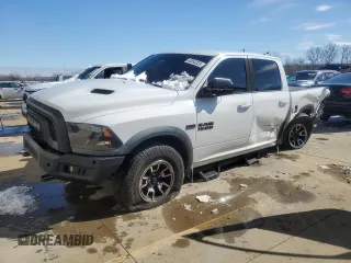 2017 Ram 1500 Rebel z VIN 1C6RR6YT5HS513041, wystawiony jako Copart lot #45853325 z przebiegiem 92 604 mil mil oraz Szkoda całkowita • Salvage title. Historia ofert i sprzedaży dostępna na DreamBid. Obrazek 1.