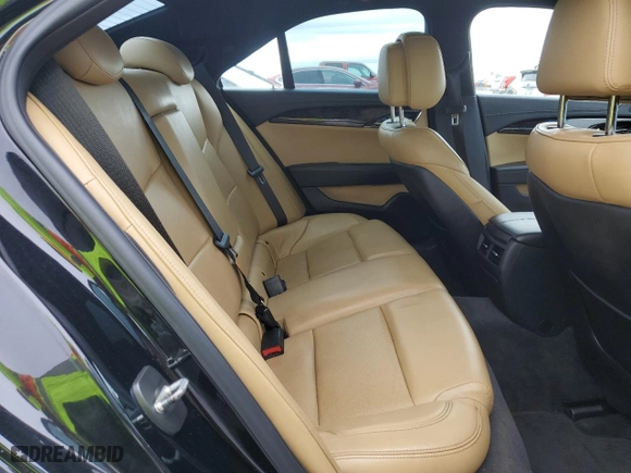 2013 Cadillac ATS Luxury with VIN 1G6AB5R30D0177309, listed as a Copart auction lot 43644625 with 124,492 mi miles and Salvage Title. Bid and sale history available at carsss.com. Image 10.