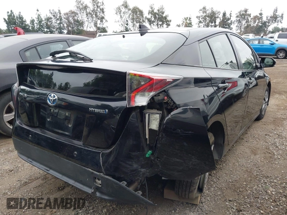 2017 Toyota Prius Two with VIN JTDKBRFU3H3577133, listed as a IAAI auction lot 42024699 with 66,518 mi miles. Bid and sale history available at carsss.com. Image 4.