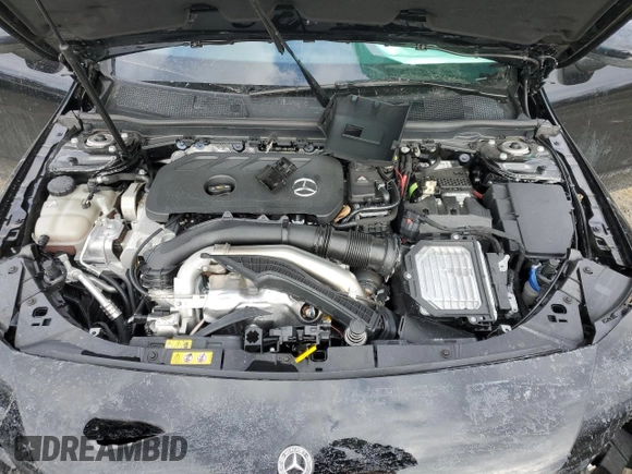 2024 Mercedes-Benz CLA 250 with VIN W1K5J4HB5RN454962, listed as a Copart auction lot 42414615 with 13,443 mi miles and Salvage title. Bid and sale history available at DreamBid. Image 11.