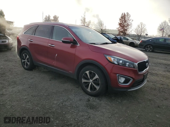 2017 Kia Sorento EX with VIN 5XYPHDA13HG253504, listed as a Copart auction lot 82929634 with 146,051 mi miles and Salvage Title. Bid and sale history available at carsss.com. Image 4.