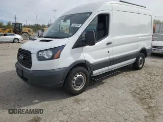 2018 Ford Transit with VIN 1FTYR1CM0JKA78832, listed as a Copart auction lot 74309964 with 52,577 mi miles and Salvage Title. Bid and sale history available at DreamBid. Image 1.
