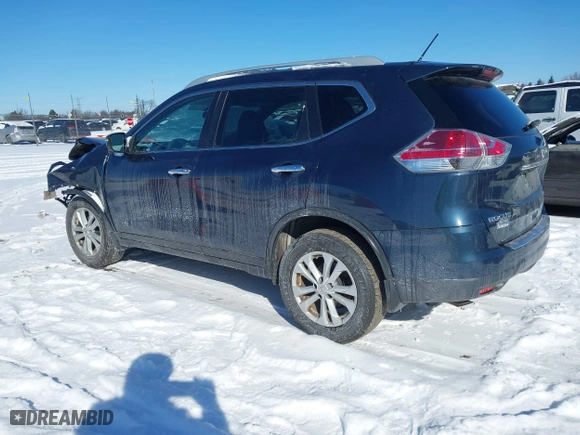 2016 Nissan Rogue S with VIN 5N1AT2MV9GC826296, listed as a IAAI auction lot 41573007 with 111,284 mi miles. Bid and sale history available at carsss.com. Image 3.