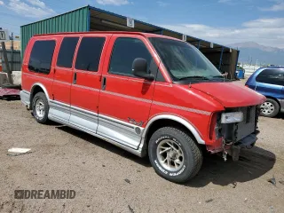 2000 Chevrolet Express Cargo YF7 with VIN 1GBFG15R6Y1185264, listed as a Copart auction lot 61132965 with 147,777 mi miles and Salvage title. Bid and sale history available at DreamBid. Image 4.