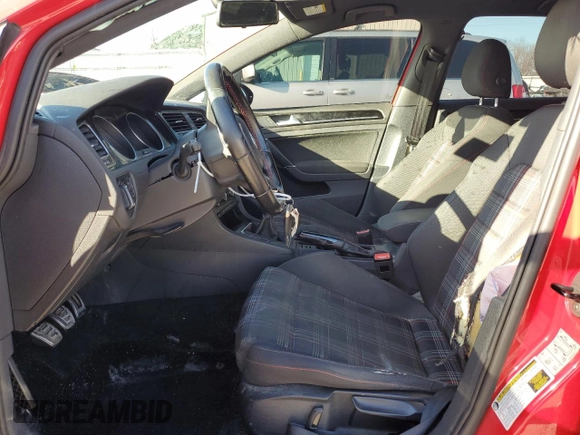 2016 Volkswagen Golf GTI SE with VIN 3VW5T7AU0GM068049, listed as a Copart auction lot 43134045 with 102,356 mi miles and Salvage Title. Bid and sale history available at carsss.com. Image 7.