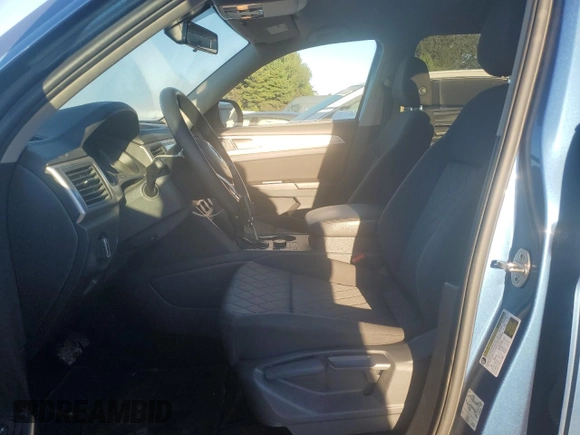 2019 Volkswagen Atlas S with VIN 1V2GR2CA5KC606074, listed as a Copart auction lot 75398024 with 51,694 mi miles and Salvage title. Bid and sale history available at DreamBid. Image 7.