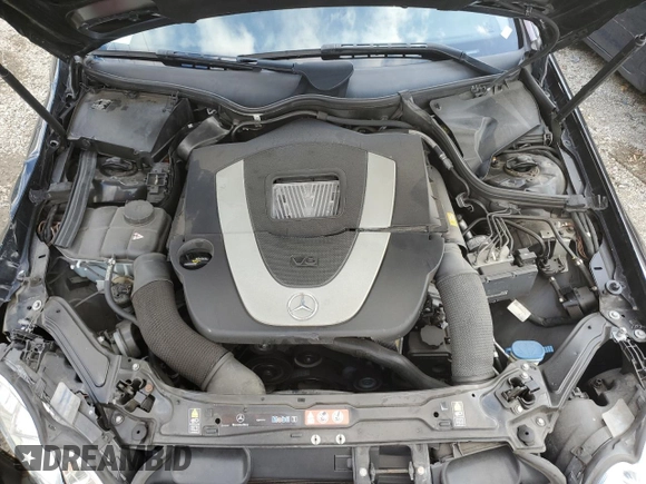 2008 Mercedes-Benz CLK 350 with VIN WDBTJ56H48F241149, listed as a Copart auction lot 43001345 with 39,222 mi miles and Salvage title. Bid and sale history available at DreamBid. Image 11.