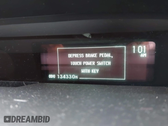 2012 Toyota Prius One with VIN JTDKN3DU0C1525647, listed as a IAAI auction lot 42051971 with 134,330 mi miles and . Bid and sale history available at DreamBid. Image 7.