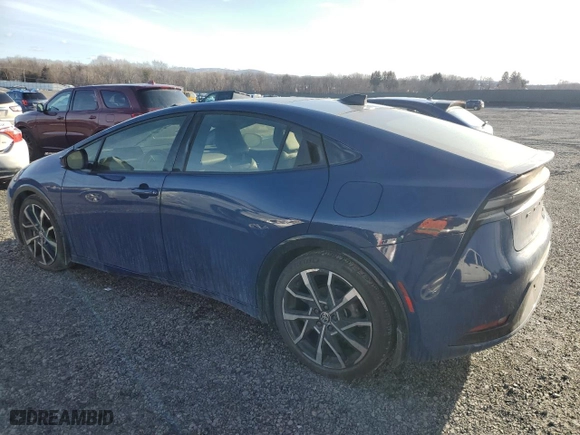 2023 Toyota Prius Prime SE with VIN JTDACACU4P3006814, listed as a Copart auction lot 42130365 with 13,315 mi miles and Salvage Title. Bid and sale history available at carsss.com. Image 2.