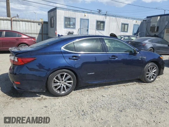 2017 Lexus ES 300h with VIN JTHBW1GG1H2151055, listed as a Copart auction lot 51915015 with 189,446 mi miles and Salvage Title. Bid and sale history available at DreamBid. Image 3.