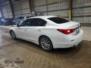 2015 Infiniti Q50 Premium z VIN JN1BV7AP1FM336551, wystawiony jako Copart lot #56077035 z przebiegiem 91 244 mil mil oraz Szkoda całkowita • Salvage title. Historia ofert i sprzedaży dostępna na DreamBid. Obrazek 2.