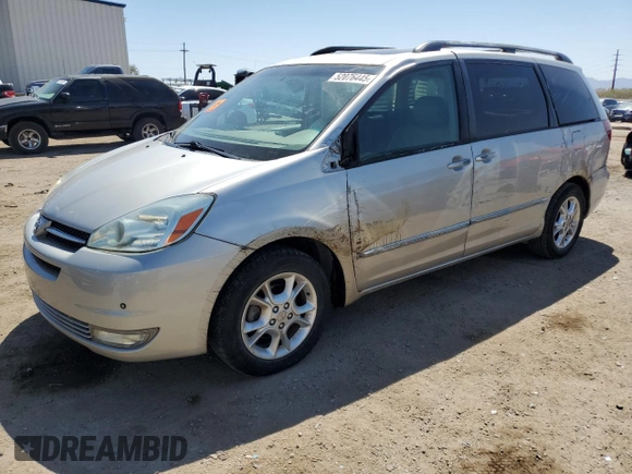 2004 Toyota Sienna XLE z VIN 5TDZA22C04S211936, wystawiony jako Copart lot #52076445 z przebiegiem 142 940 mil mil oraz Szkoda całkowita • Salvage title. Historia ofert i sprzedaży dostępna na DreamBid. Obrazek 1.