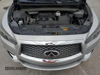 2019 Infiniti QX60 Pure with VIN 5N1DL0MN4KC502411, listed as a Copart auction lot 62968725 with 112,134 mi miles and Clean title. Bid and sale history available at DreamBid. Image 12.