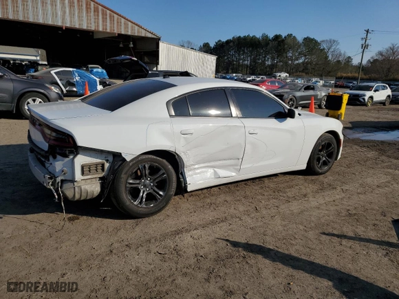 2019 Dodge Charger SXT with VIN 2C3CDXBG2KH640153, listed as a Copart auction lot 88555935 with 114,878 mi miles and Salvage Title. Bid and sale history available at carsss.com. Image 3.
