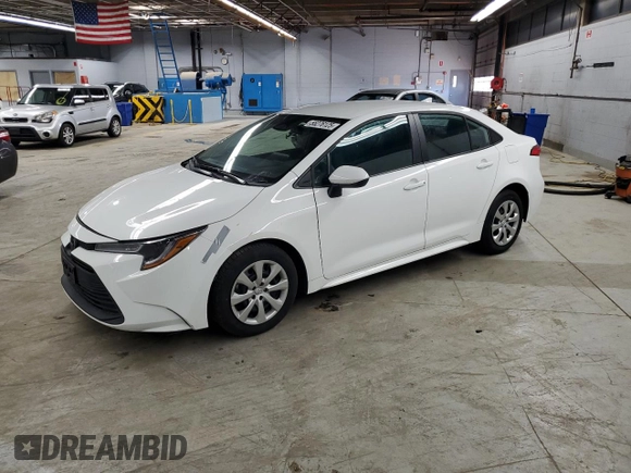 2024 Toyota Corolla LE with VIN 5YFB4MDE5RP162199, listed as a Copart auction lot 55276125 with 22,440 mi miles and Clean Title. Bid and sale history available at DreamBid. Image 1.