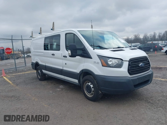 2016 Ford Transit with VIN 1FTBW2ZG9GKA61753, listed as a IAAI auction lot 41565580 with 150,528 mi miles and . Bid and sale history available at DreamBid. Image 1.