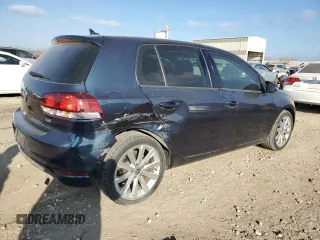 2012 Volkswagen Golf TDI with VIN WVWNM7AJ1CW016932, listed as a Copart auction lot 85508254 with 104,743 mi miles and Salvage title. Bid and sale history available at DreamBid. Image 3.
