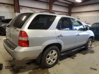 2001 Acura MDX Touring Pkg with VIN 2HNYD18611H534749, listed as a Copart auction lot 88319055 with 209,417 mi miles and Clean Title. Bid and sale history available at carsss.com. Image 3.